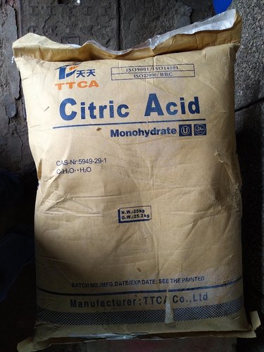 Commercial Citric Acid, Form : Powder