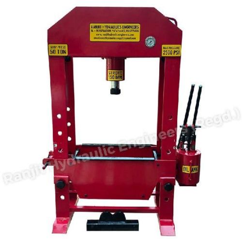 Hand Operated Hydraulic Press Machine 50 Ton