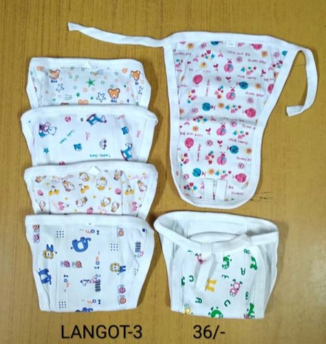 Kidbee Cotton Soft Baby Langot Nappy, Age Group : 0-12 Months