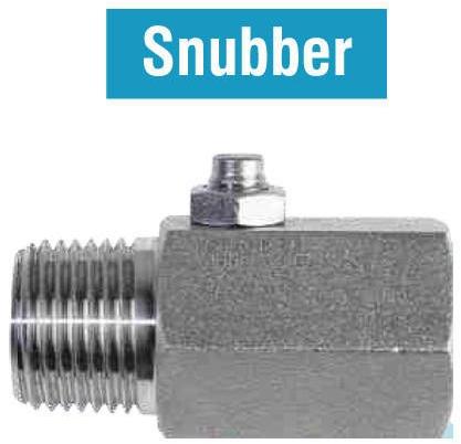 Mallinath Metal Stainless Steel Pressure Snubber, Color : Silver