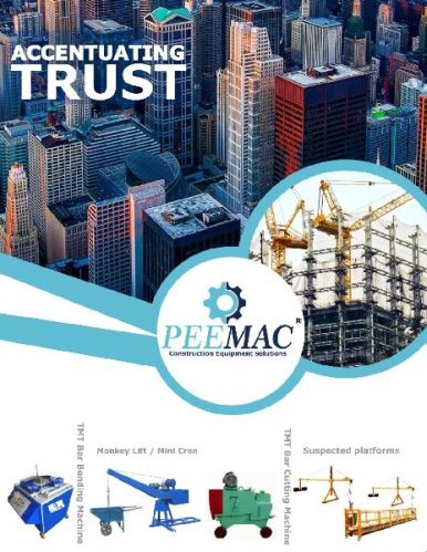 Peemac Semi Automatic Mechinical Bar Bending Machine