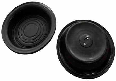 Rubber Diaphragms, Shape : Round