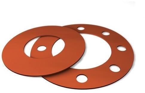 Round Silicone Gaskets, Color : Red