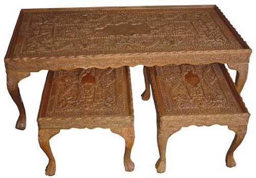 Coffee Table Set, Size : 48' X 24' X 17'