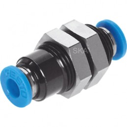 Pneumatic Tube Fitting Bulk Head, Features : Rust Resistance, Precisely Designed