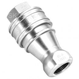 Brass SP Coupler, For Gas Pipe, Hydraulic Pipe, Pneumatic Connections, Thread Size : 1/2 Inch, 3/4 Inch