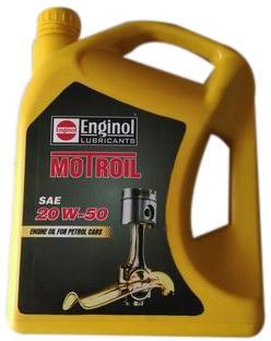 Enginol Petrol Car Engine Oil, Packaging Size : 500 Ml To 210 Ltr