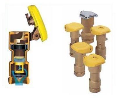 Brass Quick Coupling Valves, Valve Size : 3/4