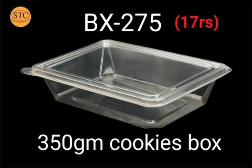 Benxon Plastic Cookies Box, Size : 350 Gms