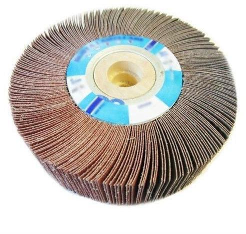 Abrasive Flap Wheels, Shape : Round