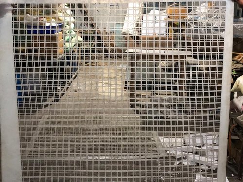 Glass Frosting Net, Color : White