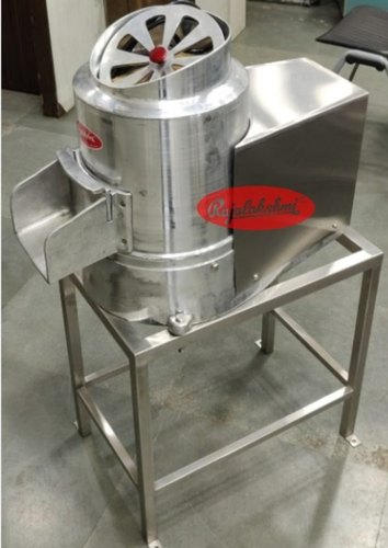 Rajalakshmi Stainless Steel Potato Peeler Machine, For Commercial, Color : Silver