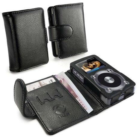 Genuine Leather   Leather MP3 Case, Color : Black, Brown, Red, Navy 