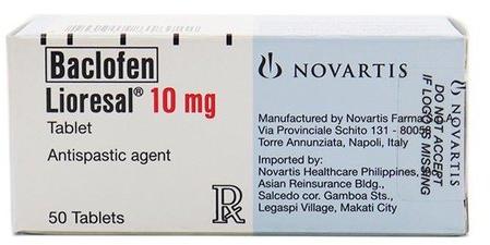 Lioresal Baclofen Tablets