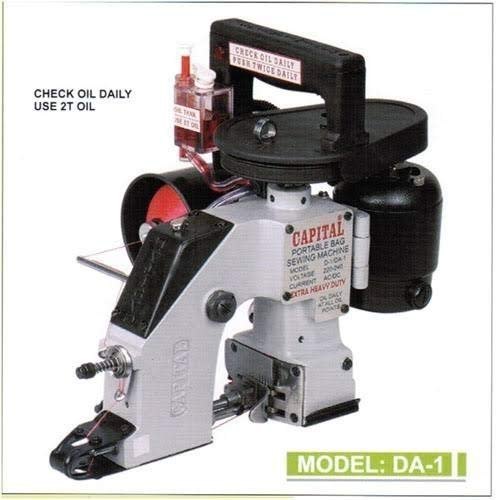 Capital Mild Steel Portable Bag Closing Machine, Voltage : 220 V