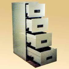 Polished Four Drawer Filling Cabinet, For Home, Industries, Office, School, Certification : ISI Certification