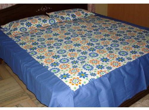 Printed Cotton Bed Sheet, Feature : Anti Shrink, Anti Wrinkle