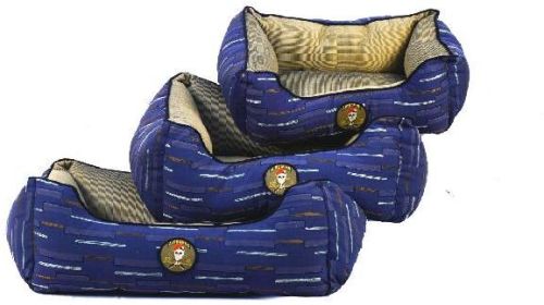 Plain Cotton Scoop Dog Beds, Size : Standard