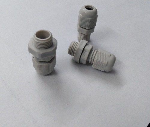 BIPCO PA-6 V2 Long Thread Cable Gland, Color : White