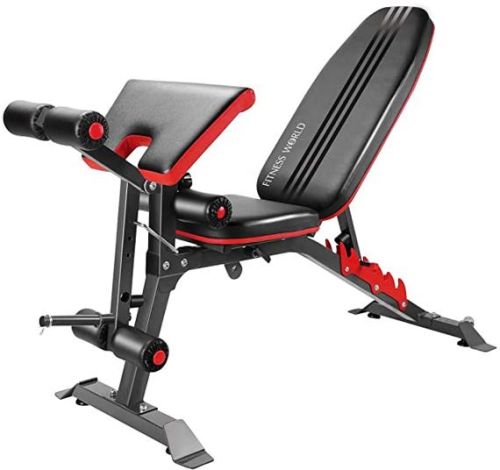MULTI PURPOSE EXERCISE BENCH, Color : Black