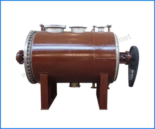Polished Rotary Vacuum Dryer, Voltage : 220V