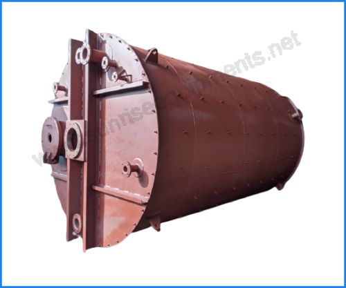 Coated Steel Horizontal Storage Tank, For Industrial