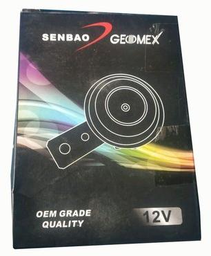 Geomex Iron Automobile Horn, Voltage : 12v