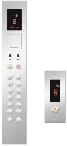 Stainless Steel Elevator Operating Panel