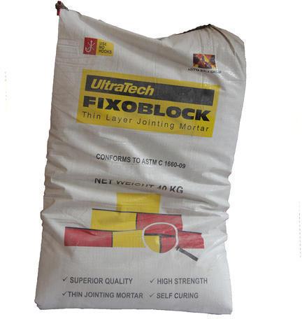 Ultratech Fixoblock Jointing Mortar, Packaging Size : 40 Kg