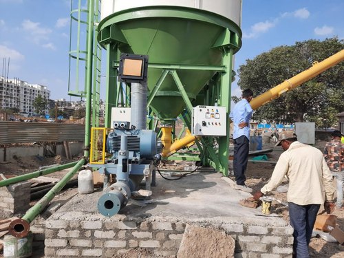 RMX Mild Steel Semi Automatic Silo Feeding System, Capacity : 650m3/HR