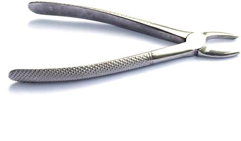 Stainless Steel Extraction Forceps, For Dental Areal, Feature : Rust Resistant, Durable Finish, Application Specific