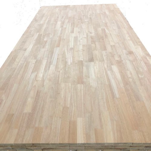 Generic Rubber Wood Sheet, Color : Cream