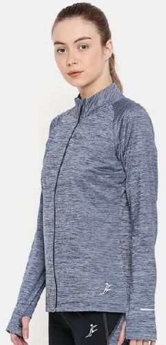 Plain Polyester Sports Jackets For Lady, Size : M, XL, XXL