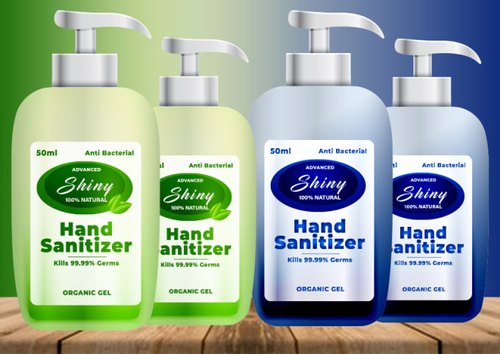 Hand Sanitizer Label, Packaging Type : Roll