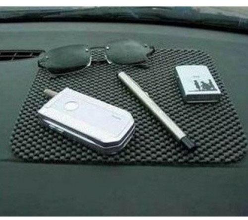 Plastic Dashboard Mat, For Car, Color : Black