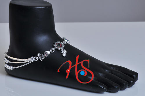 Silver Anklets, Occasion : Party Wear