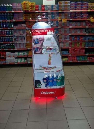 Polished Metal FSU Display Stand, Size : Standard