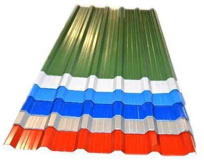 Aluminium PPGI Roofing Sheet, Surface Treatment : Color Coated