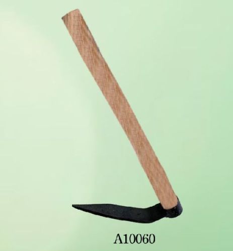 Polished Metal Wooden A10060 Pointer Hoe, For Garden Shovel