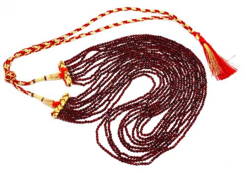 Semipricious Micro Faceted Rondelle Bead Necklace, Gender : Female