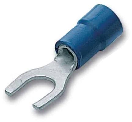 Insulated Fork Terminal, For Electrical, Color : Grey
