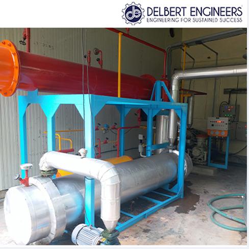 Shell and Tube Ammonia Evaporator, For Industrial, Certification : ISO