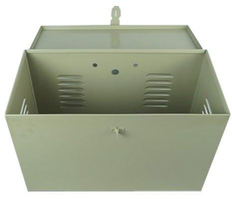 Rectangular Powder Coated Mild Steel Battery Box, Feature : Durable