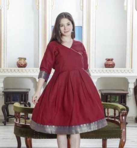 Plain Cotton Kurti, Style : Regular, Straight