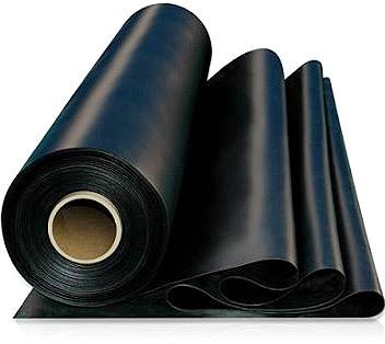 Butyl Rubber Sheet, Color : Black