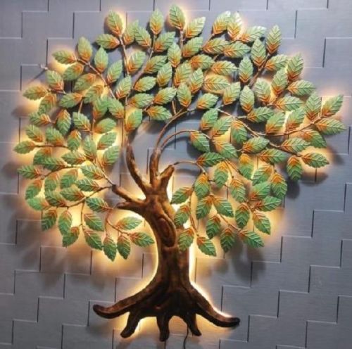 Japanese Green Tree Wall Hanging, For Decoration, Packaging Type : Thermocol Box