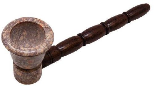 Wooden and Stone Smoking Pipe, Feature : Durable, Light Weight