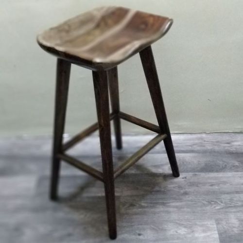 Wooden Bar Stool, For Home, Hotels Office, Color : Natural