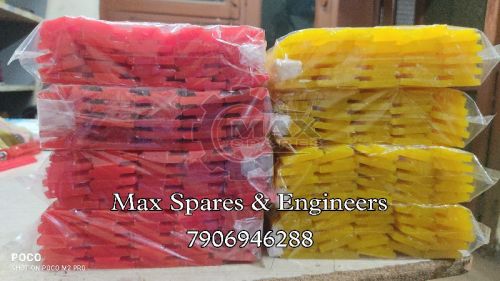 Max Spares Strip Polished Polyurethane Epiroc Slide Piece, For Boomer l2d, Overall Length : 200mm