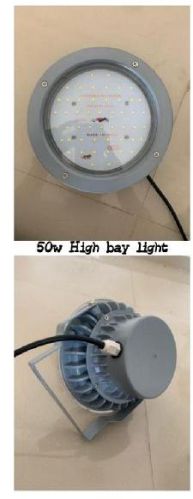 Round 50 W LED High Bay Light, For OUTDOOR, Certification : ISO 9001-2015